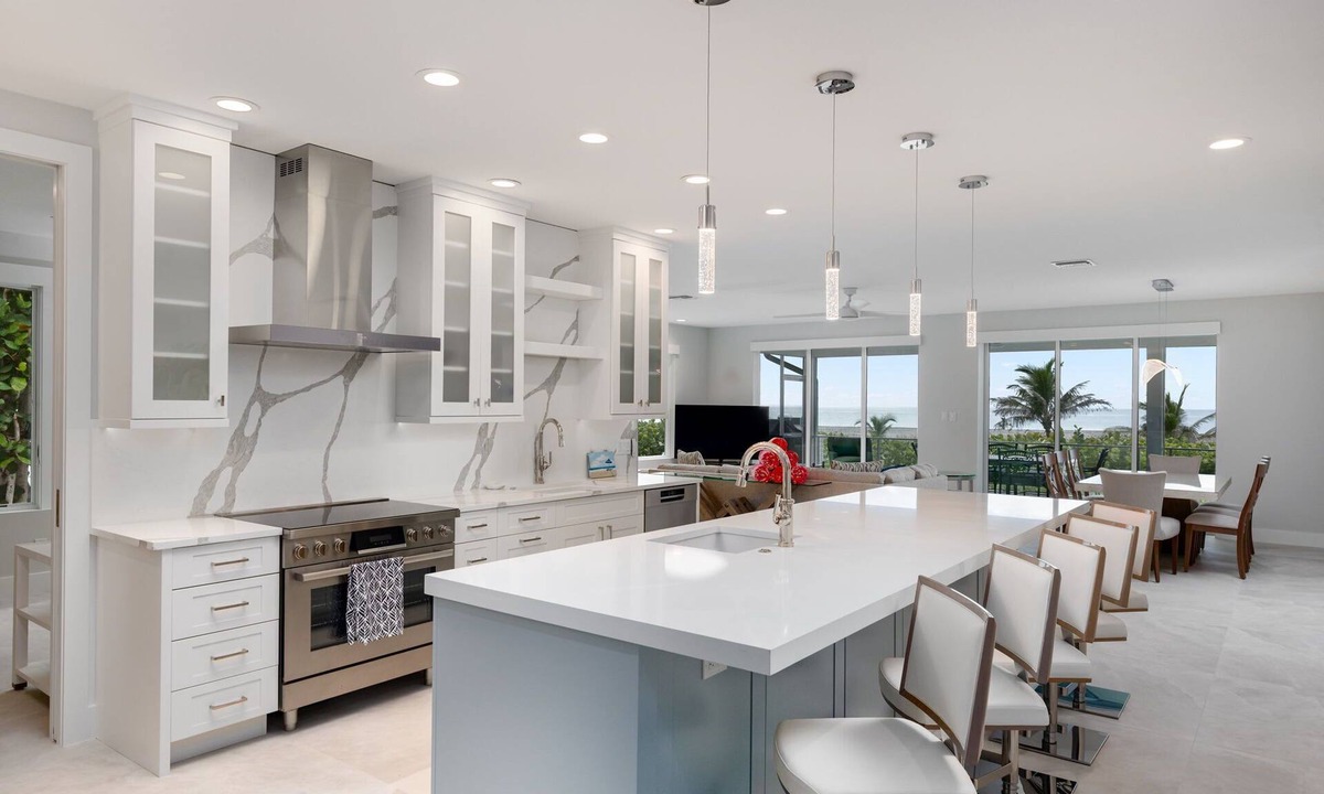 Wulfert House | A Saba Wind North- Oceanfront Estate with Pool on Captiva Island!