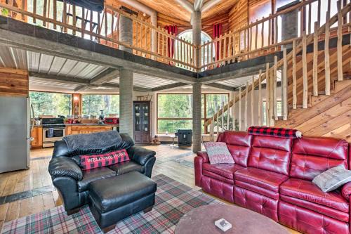 Angel Fire House | Angel Fire Cabin w/Deck ~ 2 Mi to Ski & Hiking!