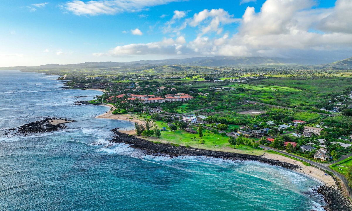 Poipu Apartment | Beautiful Home Just Up From Brennecke's Beach w/Free WiFi and Ocean Views