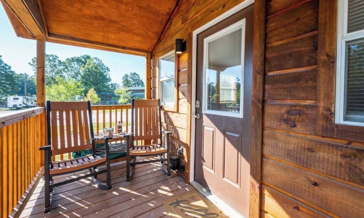 Broken Bow Cabin | Cedar: Sleeps 3, Tiny Cabin, Pets, Near Park/Lake