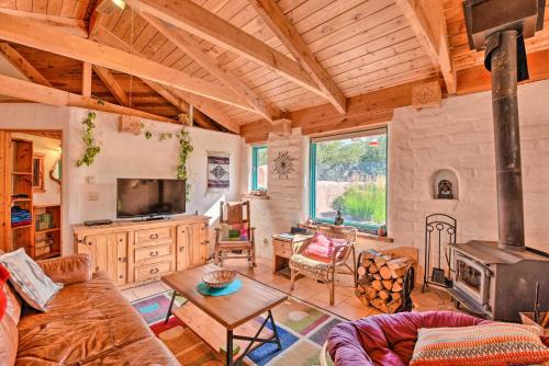 Baca Grande House | Eclectic Adobe Crestone Cottage w/Patio + Yard!