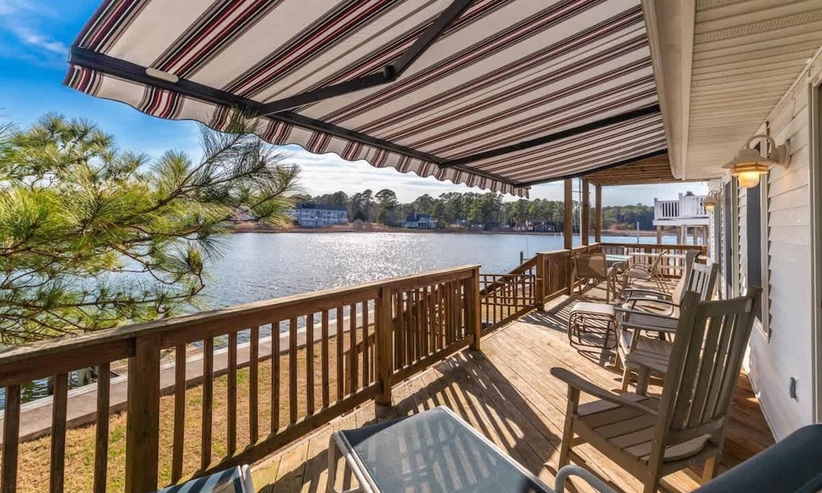 Ocean Pines House | Manklin Creek Retreat | Water Views + Boat Dock