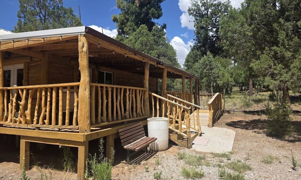 Timberon Cabin | Pawnee Pines Tiny Cabin - Forest Deck & Fast WiFi
