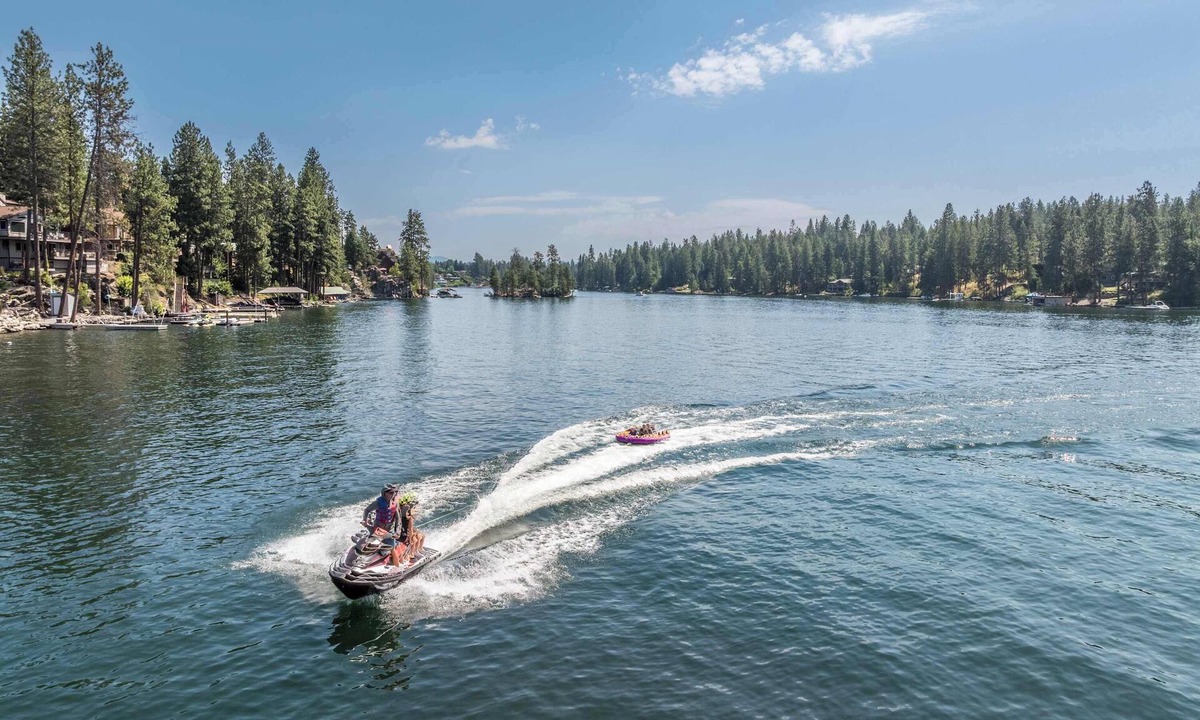 Post Falls House | Private Riverfront Retreat with Dock and Kayak