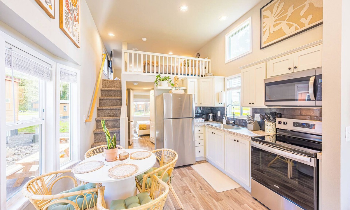 Forks Cabin | Rainforest Retreat Tiny Home: Bohemian Cottage