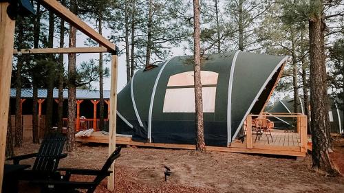 McIntosh Other | Scenic King Glamping Tent with AC & Mountain Views near Mountainair in Torreon, New Mexico
