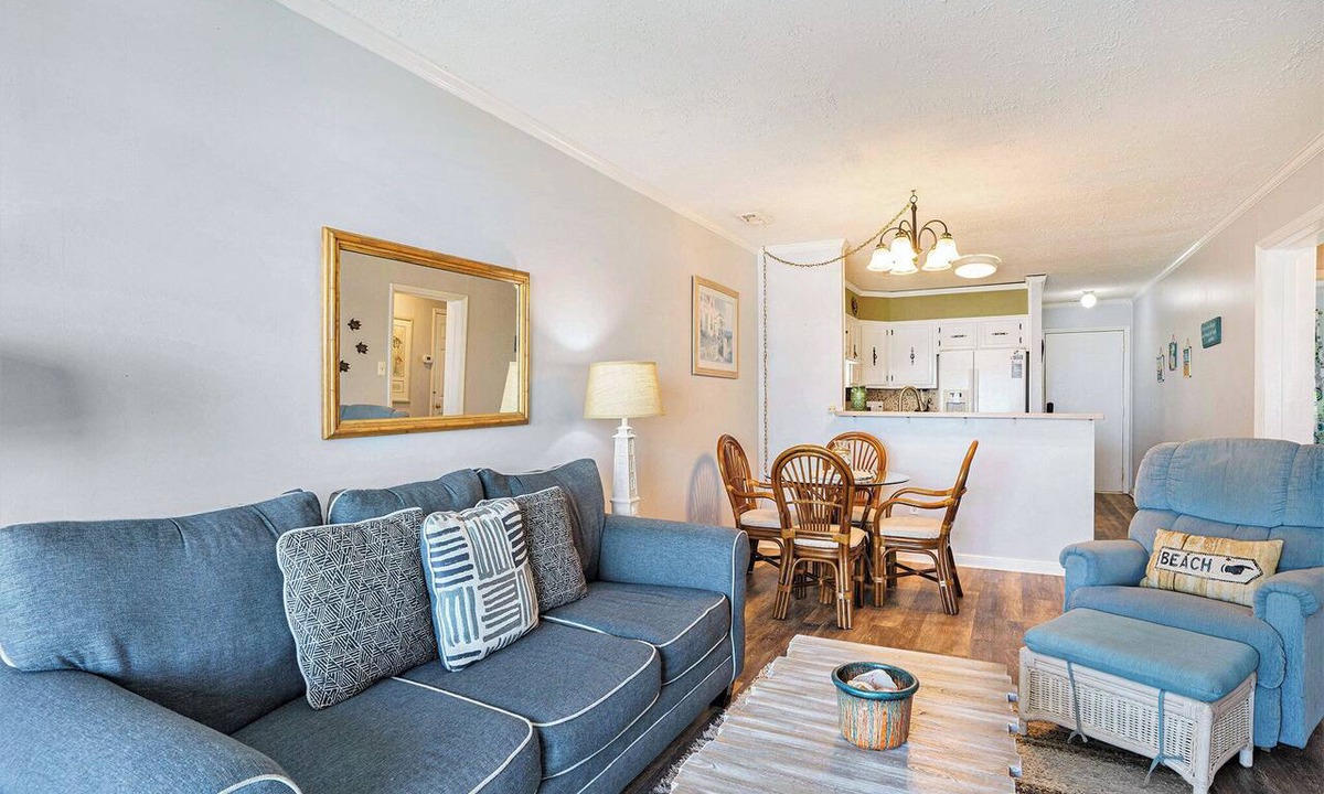 Ocean Drive Condo | Soothing Sounds of The Ocean Waves From Your Oceanfront Balcony