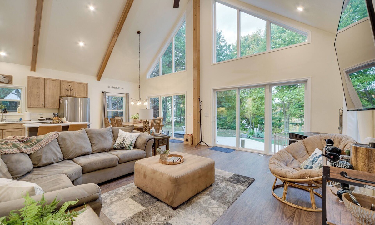 Webster Cabin | Waterfront Webster Cabin w/Dock on Warner Lake!