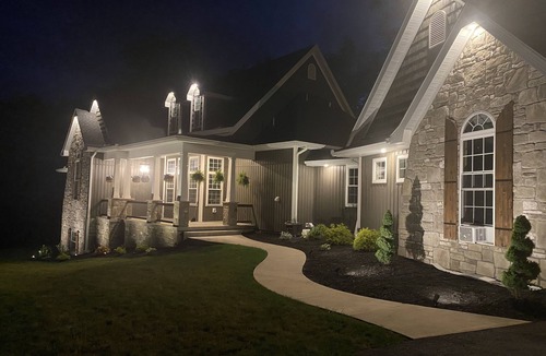Lafferty House | 6400 sq ft of French country 7 bed hot tub and movie theater
