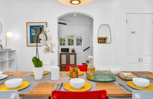 Grandview Heights House | A Contemporary & Classic Gem in Historic El Cid w/guest cottage & tropical pool