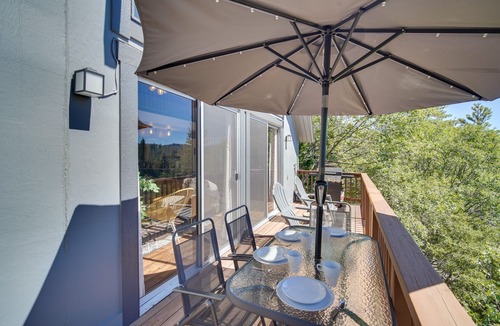 Blue Jay Cabin | A-Frame Cabin w/ Game Room, Mtn Views, & Grill!