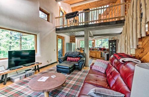 Angel Fire House | Angel Fire Cabin w/Deck ~ 2 Mi to Ski & Hiking!