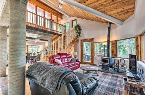 Angel Fire House | Angel Fire Cabin w/Deck ~ 2 Mi to Ski & Hiking!
