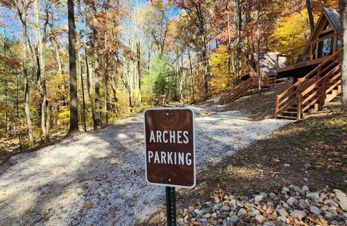 Scio Cabin | Arches/Rustic Lakeview Cabin- 2 Person A-Frame