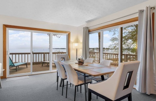 Hallieford House | Bayfront Escape, Private Dock, Large Deck, and Views!