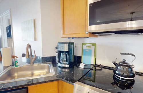 Belle Vista Condo | Beachfront 2BR at Vistas on the Gulf. Heated Pool and Hot Tub. Primary Bedroom with a Beach View.