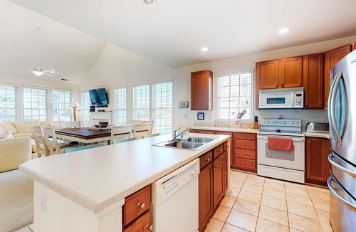 Ocean View House | Bear Trap Dunes townhouse w/balcony, free WiFi, gym, and private gas grill