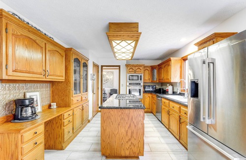 Mogadore House | Bike, Fish, Golf & More: Stately Tudor in Mogadore