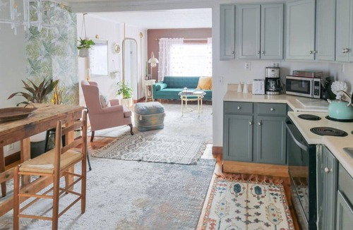 Winooski Falls Mill District Apartment | Bohemian Compound | Hot Tub | Restaurants + Shops