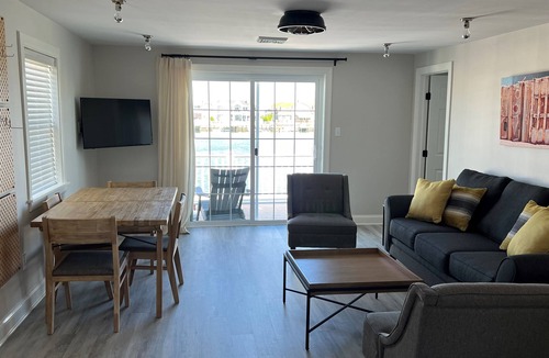 Stone Harbor Condo | Boutique Bay Front Condo with water slip in Stone Harbor