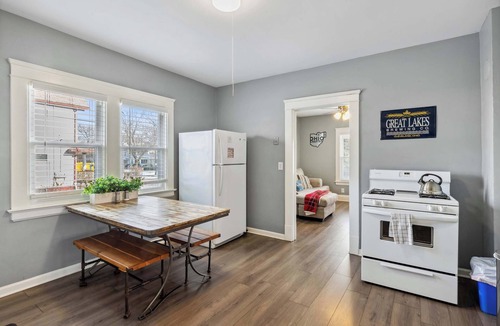 Lakewood Apartment | BrewLoft: fun, themed apt; work space; clean & new