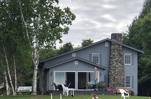 Brighton House | Calming Lakefront Home on Island Pond - Boaters & Snowmobiliers Dream