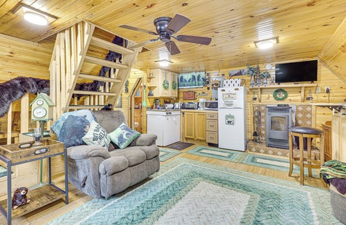 Carrollton Apartment | Carrollton Cabin w/Patio & Fire Pit!