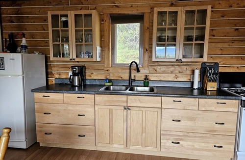 McCarthy Cabin | Comfortable Log Cabin with Stunning Views and a Private Deck in McCarthy, Alaska