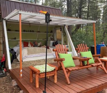 Orderville House | Convertible A-Frame Glamping Cabin Zion National Park
