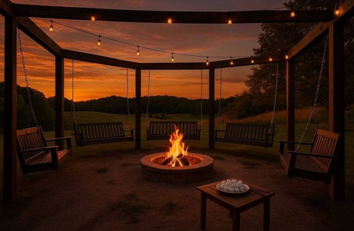 Ava Cabin | Couples Retreat | Ponds | Hot Tub | Trails | Fires