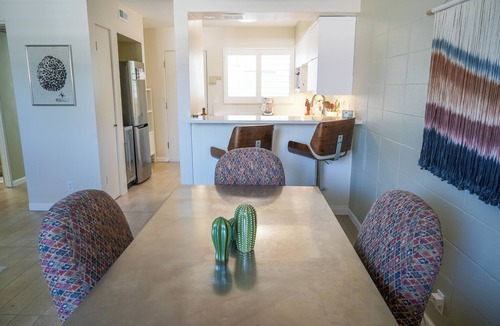Magnesia Falls Cove Condo | Cozy 2-bedroom condo in peaceful Rancho Mirage with WiFi, AC