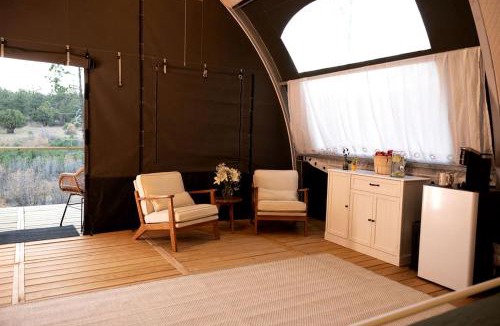 McIntosh Other | Cozy Glamping Tent with Heritage Orchard & Farm Animals near Mountainair in Torreon, New Mexico