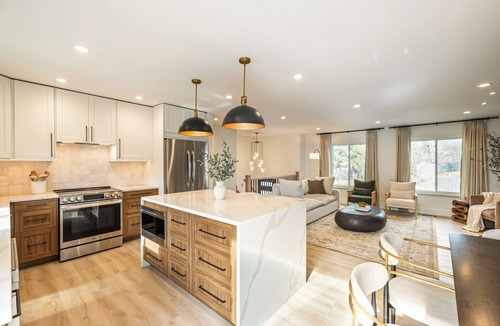 Castlewood House | Designer Centennial Home with 2 Living Rooms and Grill