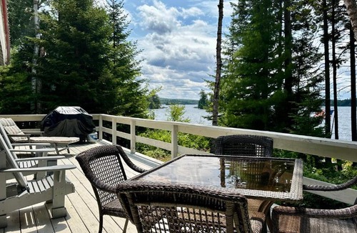 Greenville House | Dog-Friendly Lakefront Cabin with Full Kitchen, Firepit, Free WiFi, Great Views