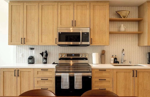 San Bernardino County Apartment | Elegant 1B1B with Resort Pool, Spa and 4K Smart TVs