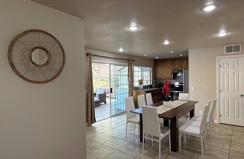 Rowland Heights House | Entire 4 LG Queen BED with large Pool, patio, BBQ, Firepit good for Summer!