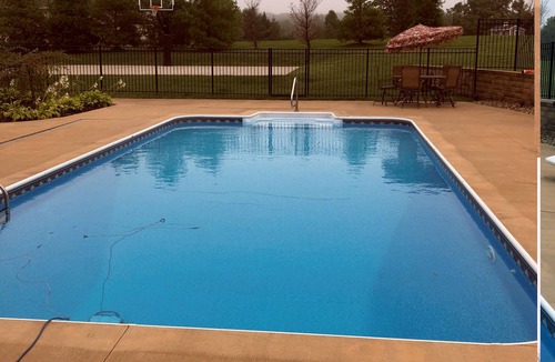 Mansfield House | Gathering Place- heated pool and hot tub, 7 bedrooms, 5 baths- 599 a night