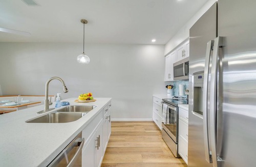 Spring Hill Cottage | Hernando Beach Waterfront Home w/Boat Dock & Deck