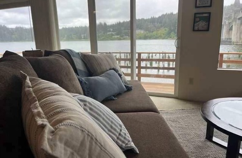 Florence Apartment | Incredible Riverfront Oasis with Wraparound Deck & Cozy Interior