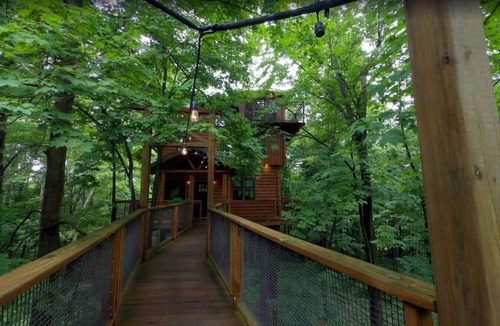 Millersburg Cabin | Incredible Treehouse with Breathtaking Views - Sleeps up to 6