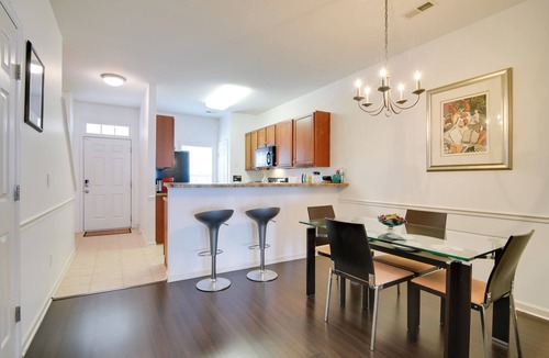 Deep River House | Inviting High Point Townhome with Patio + Privacy!