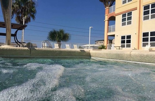 Mexico Beach Condo | July 27-30 Reduced! Oceanview, Pool, Sauna & Jacuzzi! Steps to the Beach!
