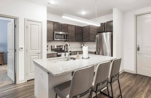 North Arlington Apartment | Landing | Modern 2BD, Yoga Studio, Gym
