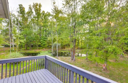 New Albany House | Large Yard with Pond Family Retreat in New Albany!