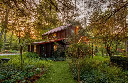 Walhonding Cabin | Log Cabin Hot Tub Getaway