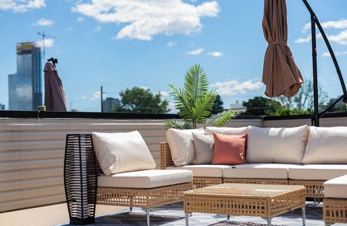 Jersey City House | LUX 3BR 2Bath Gem with FREE Parking & Private Rooftop Minutes to NYC!