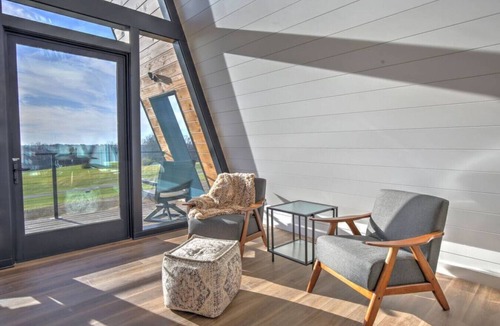Millersburg Cabin | Luxury 4 Bedroom A-Frame with Hot Tub