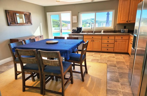 San Juan Capistrano House | Ocean View 4 Bedroom Home with Private, Heated Pool & Jacuzzi with Firepit & BBQ