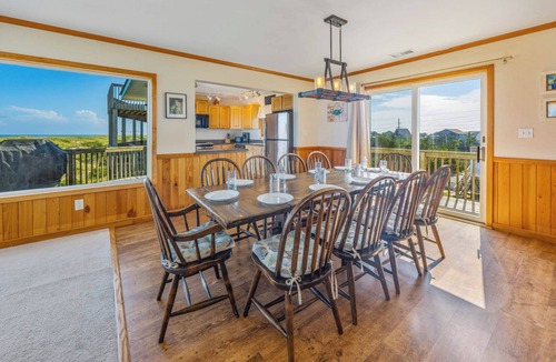 Avon House | Oceanfront Avon Home w/Hot Tub, Game Room, Community Pool and Tennis/Pickleball