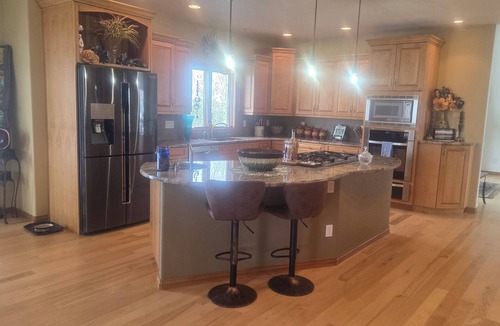 North Westminster House | Oversized three car garage, huge barn, beautiful pond, grill on upper deck.